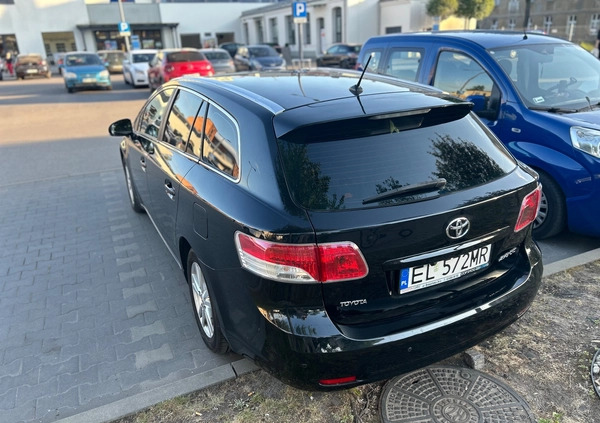 Toyota Avensis cena 32900 przebieg: 158000, rok produkcji 2010 z Łódź małe 191